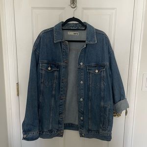 Top shop oversized jean jacket